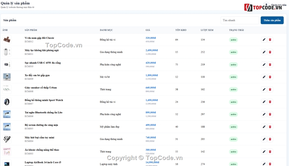 Website php,điện tử,thương mại